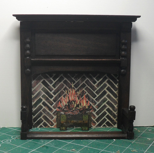 Triang Elgin Jacobean Fireplace