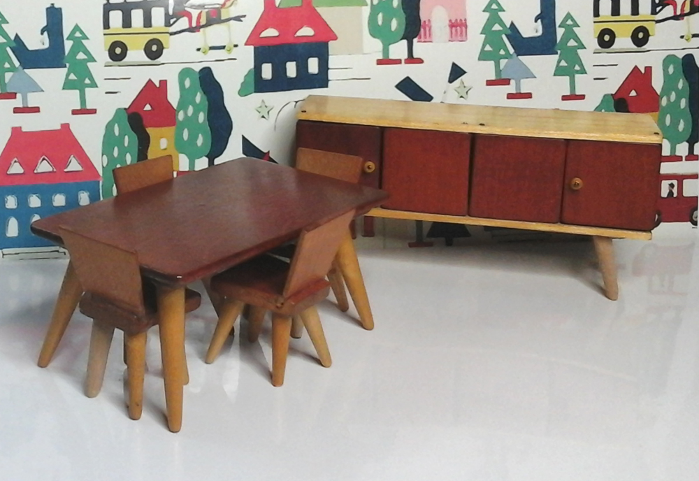 Triang Wooden Dining Room